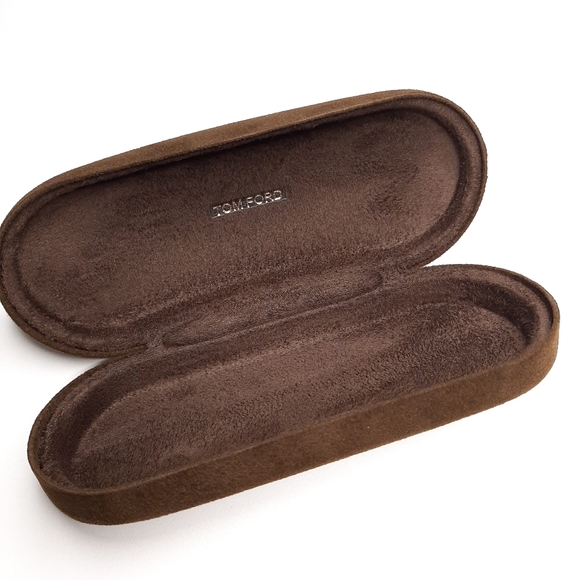 Tom Ford Hard Shell Glasses Case Brown Case Only - Picture 13 of 13